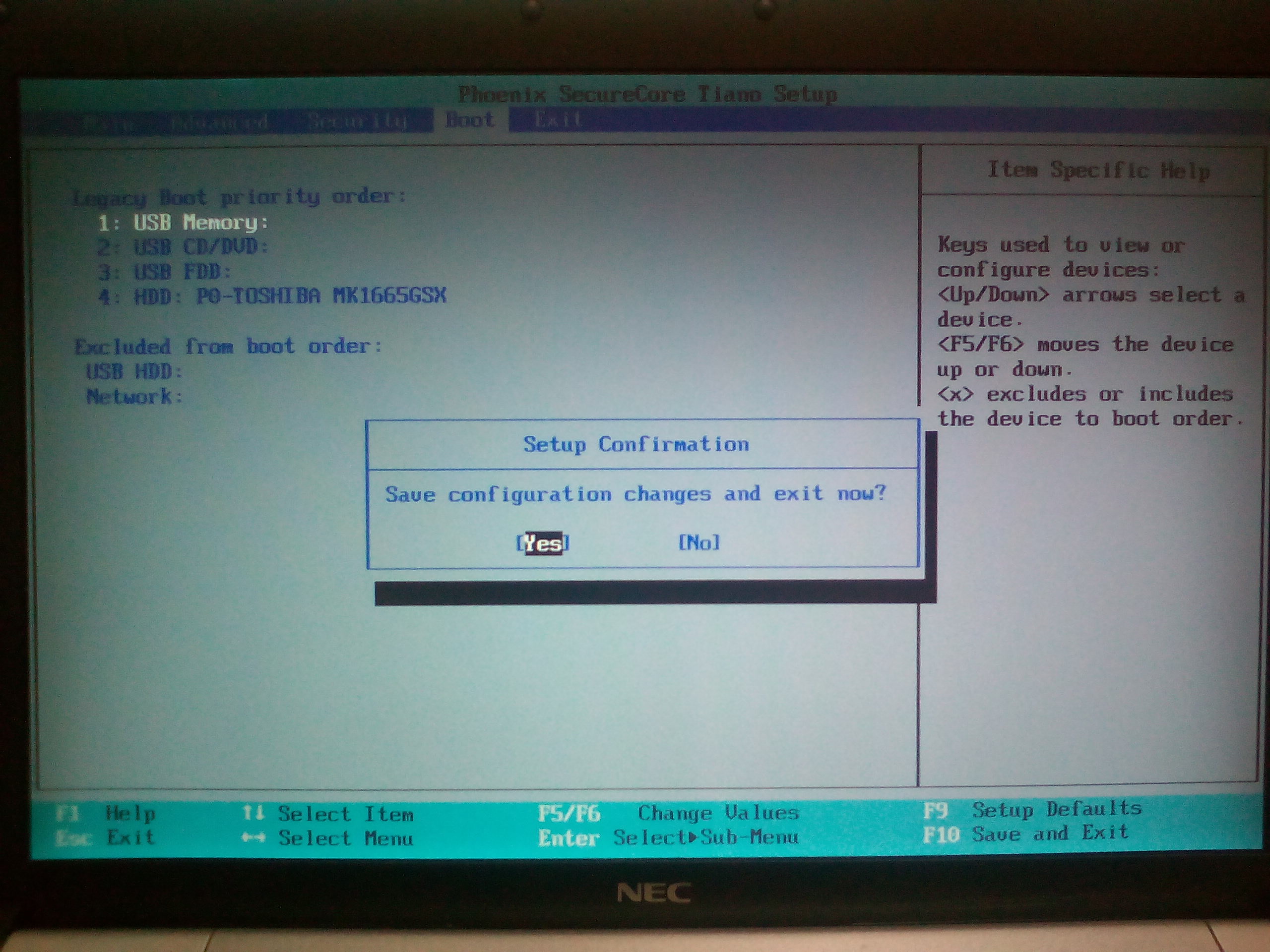 NEC VersaPro USBブート【＆認識しない対処法】